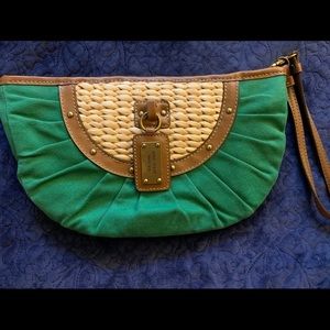 Nine West Green Clutch
